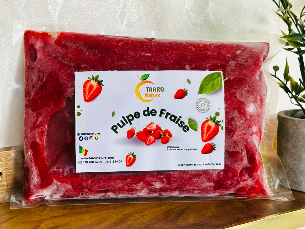 Pulpe de Fraise 500g